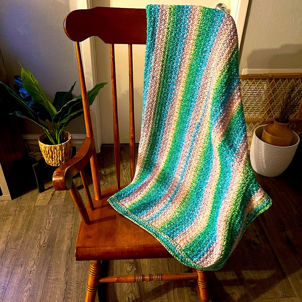Crotchet Afghan Throw